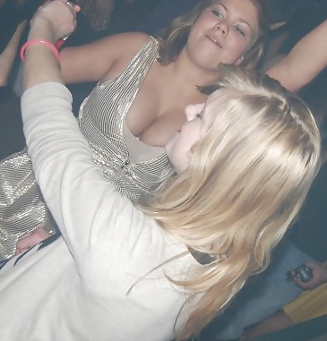 Sex Danish teens-189-190-party cleavage breasts touched stomach image