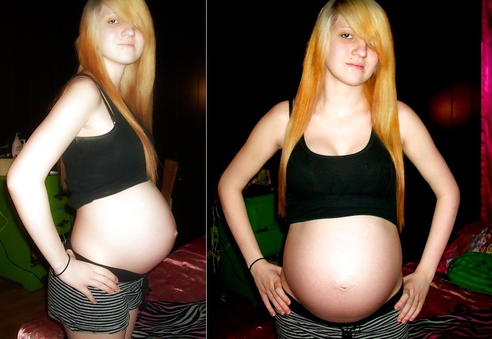 Sex Cute hot teen pregnant preggo girls genc hamile mix image