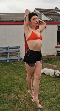 stupid feminist whore exposed herself         