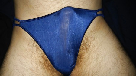 Blue panties
