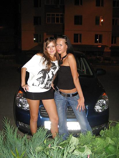 Sex Hot brunette amateur teen lesbian couple ! image
