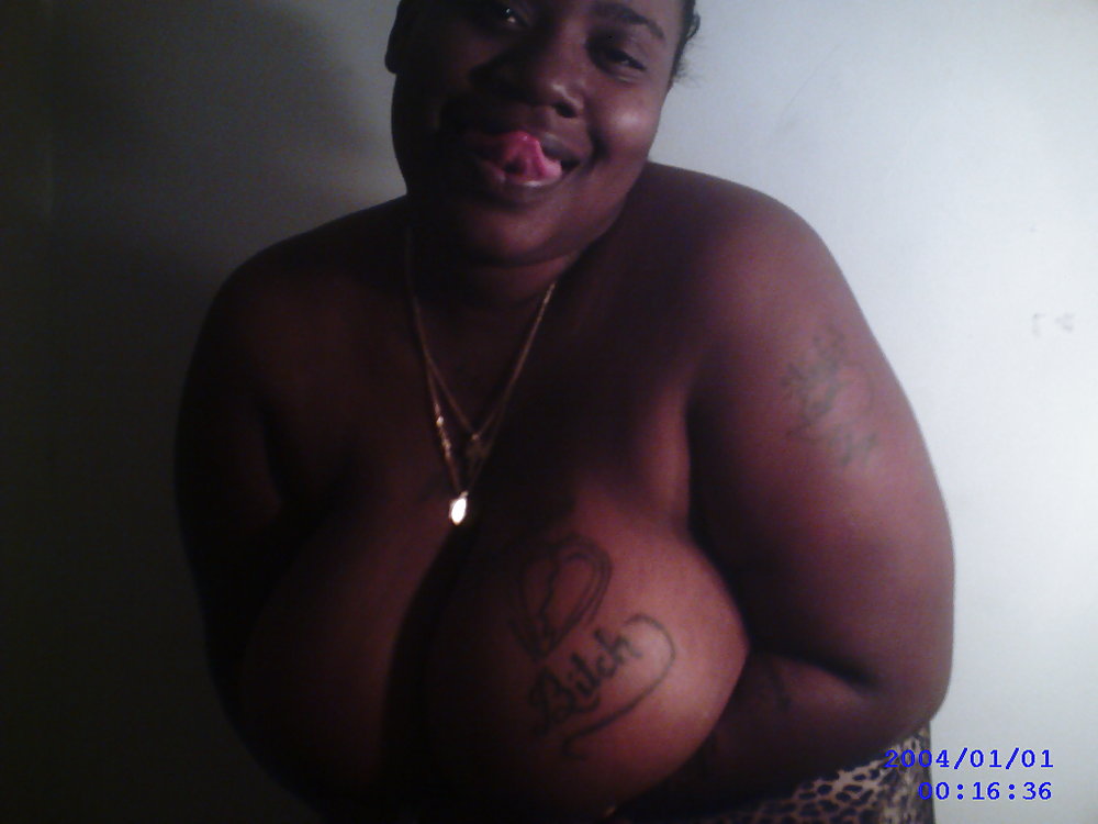 Sex my tattooed black bbw! image