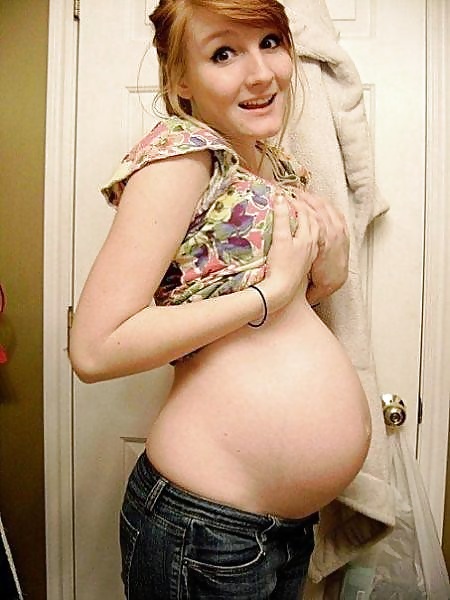 Sex Slaggy pregnant teens used as a cum dumpster! part 5 image