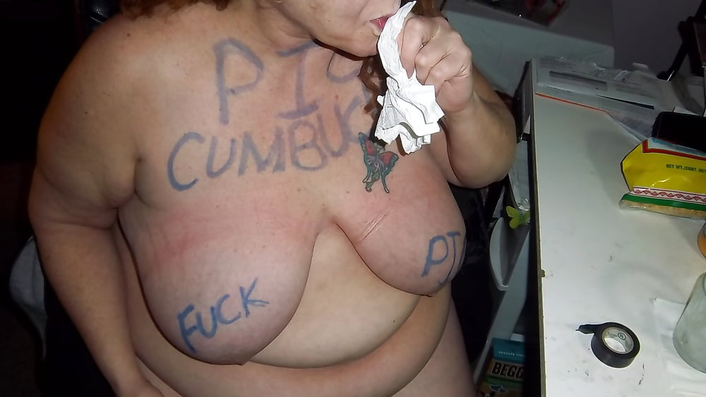 Sex More Marisa tit tying and bodywriting image