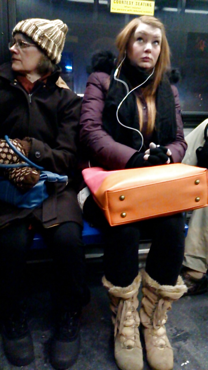 Sex Voyeur - lovely ladies of public transit image