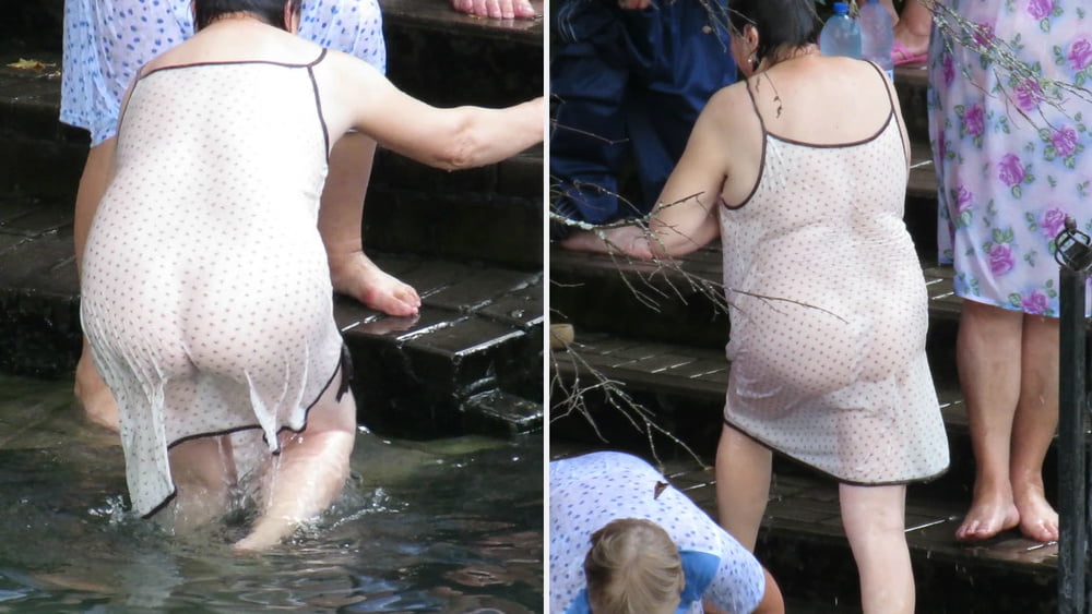 Mature Russian Women Bathe In Cold Water 31 Immagini