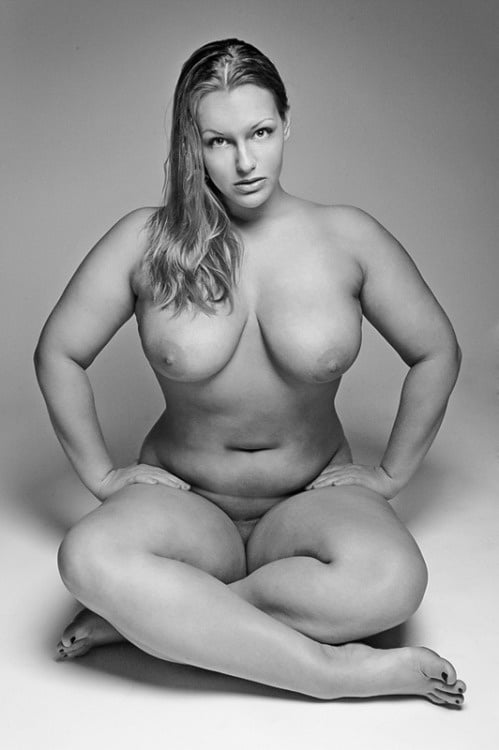 Chubby, Curvy, Cuddly - Beauty In Black And White 2.
