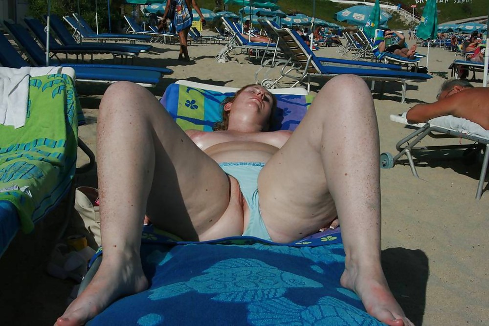 Sex BEACH voyeur outdoors bikini panties mature teen group image