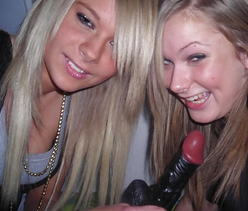 Sex Danish teens-318-320-dildo party image