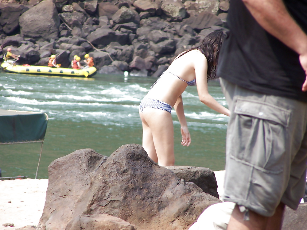 Sex beach voyeur image