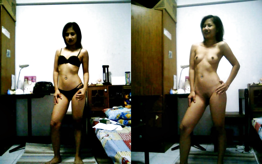 Sex Malaysian Babe - Dressed and Undressed image