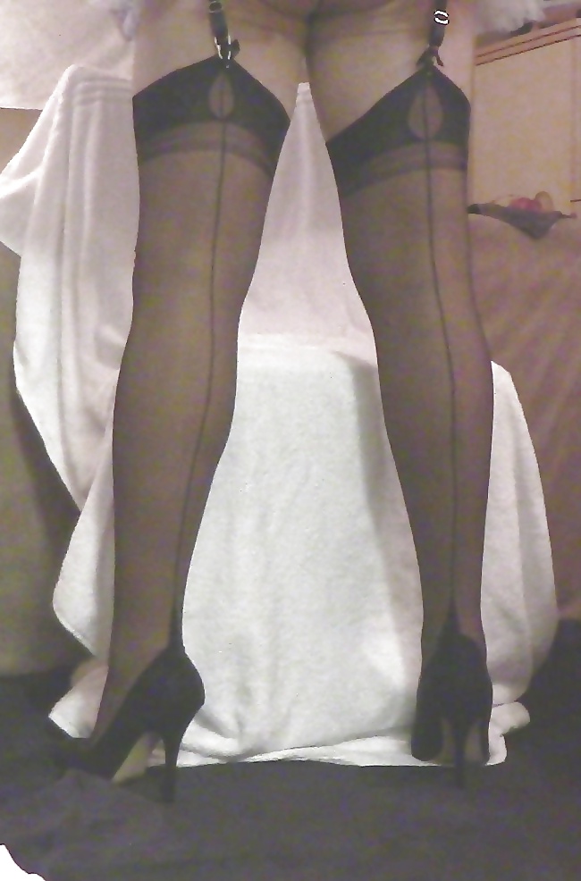 Sex Sissy in stockings image
