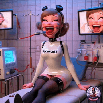 Pixwhores Experimental Enhanced: Animated Orgasmatron Gifs #4