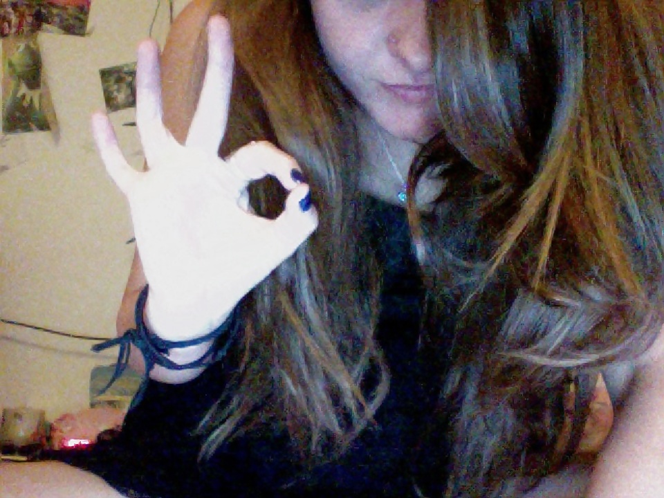 Sex Great selfshot almost without a face image