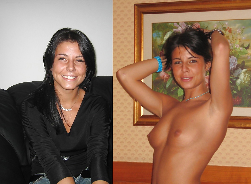 Sex Teens dressed undressed Before and after image