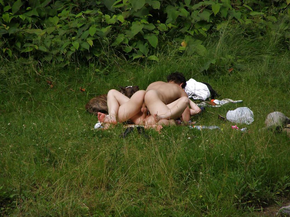 Sex Dans le parc image