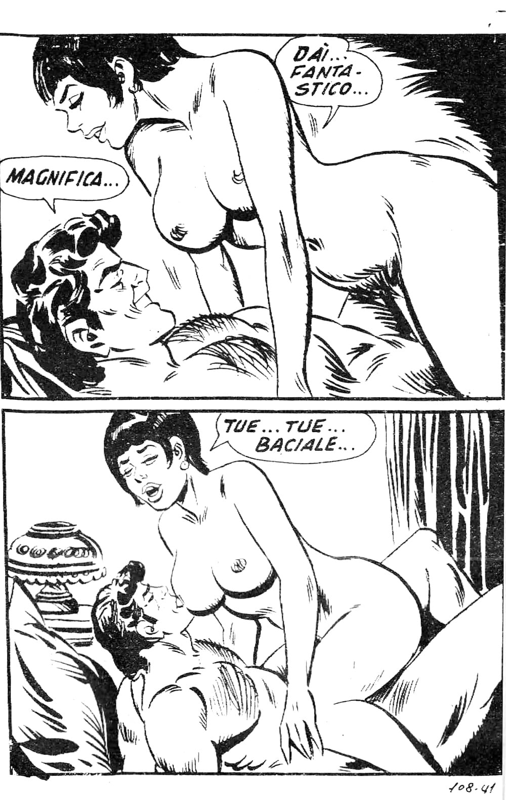 комиксы итальянской эротики фото 61