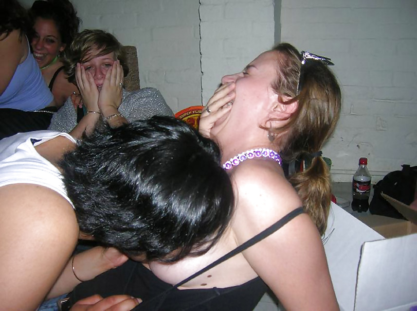 Sex Party girls flashing boobs image