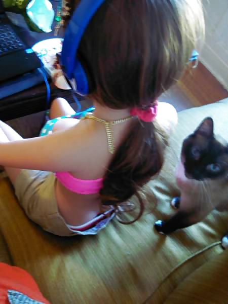 Sex Nina chillin out. image