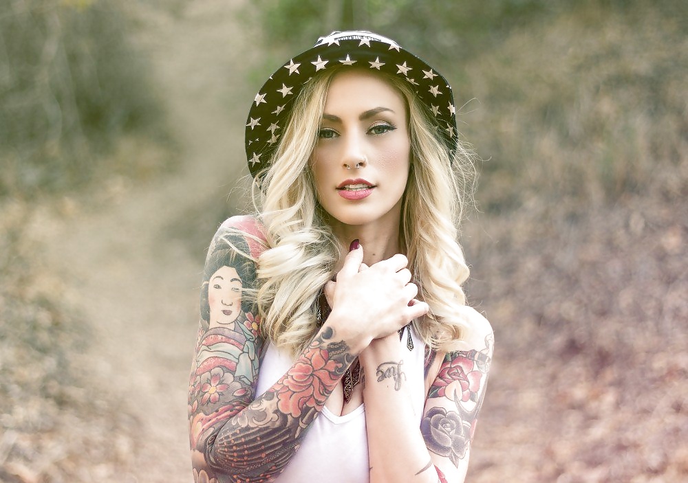 Sex Beautiful Girls with tattoos image