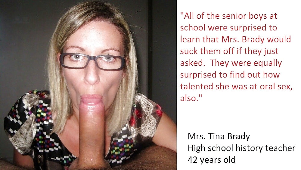 Sex Slutty Teacher Captions 2 image