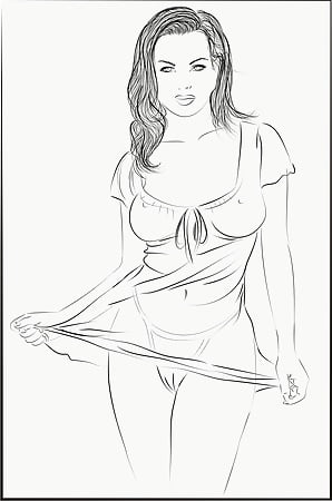 Pencil Drawn Women Porn - Pencil Drawings of Erotica - 32 Pics | xHamster