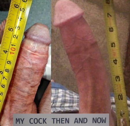 Pump before after cock Good Looking