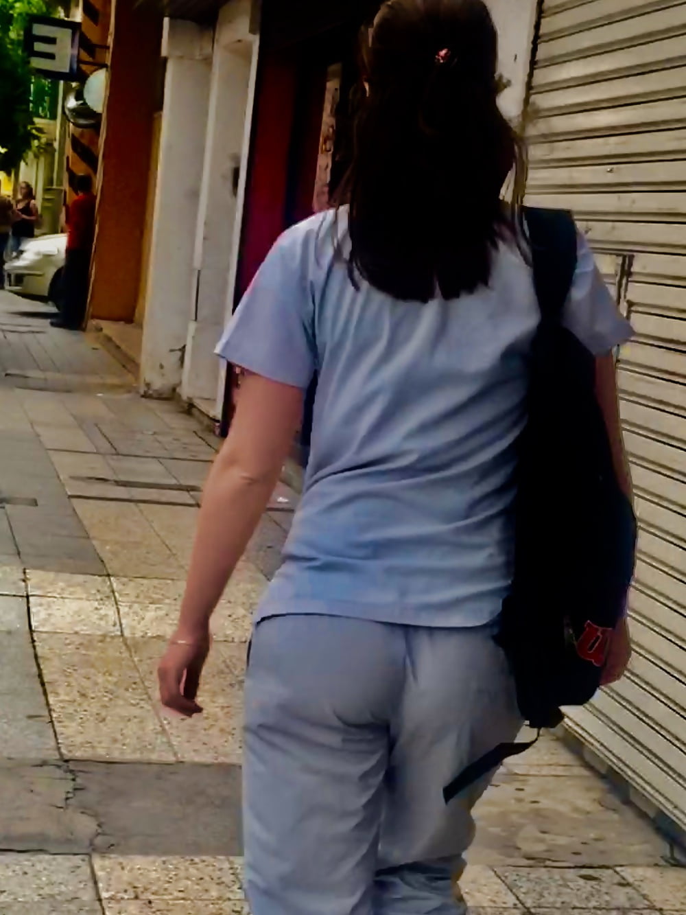 Sex Candid teen fat pawg ass image