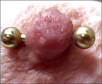 Sex Her Left & Right PIERCED NIPPLES. image