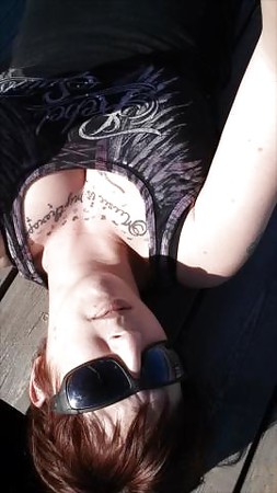 Sexy tattooed slut