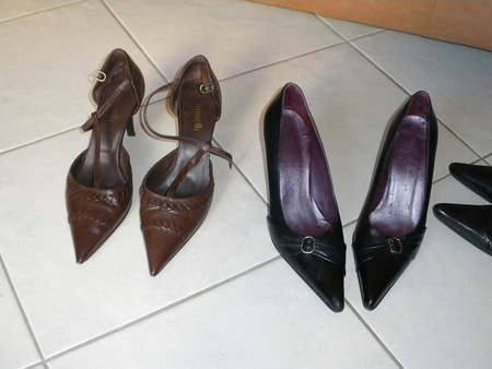 les chaussures de salope de ma femme