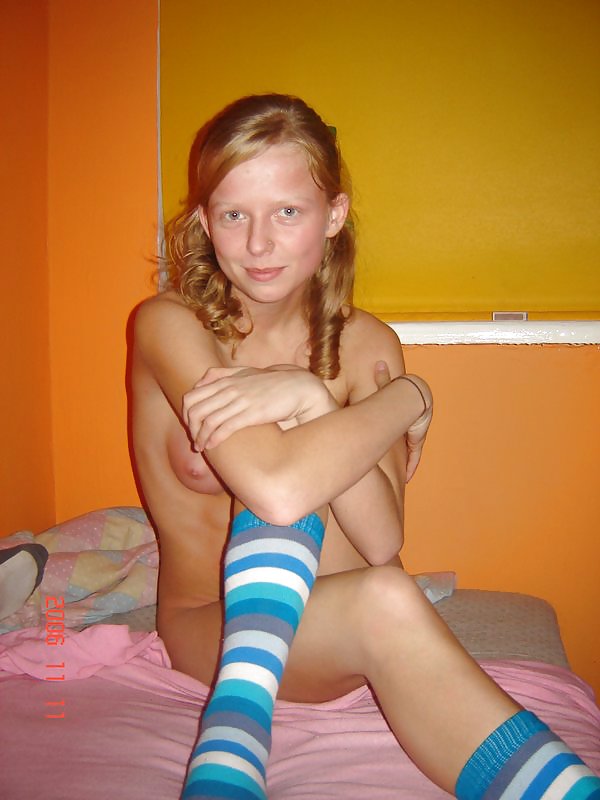 Sex The Beauty of Amateur Teens in Socks image