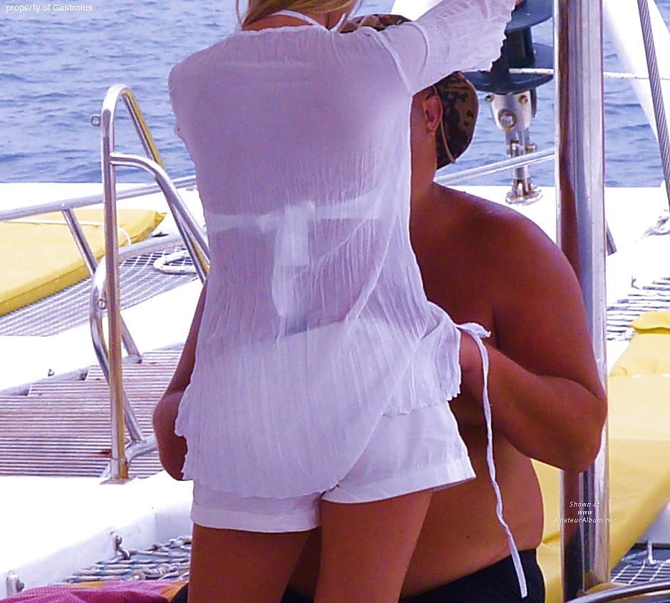 Sex Surfer Boy on boat trip with friend !! image