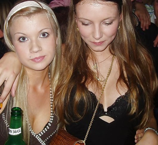 Sex Danish teens & women-127-128-party cleavage breasts touched image