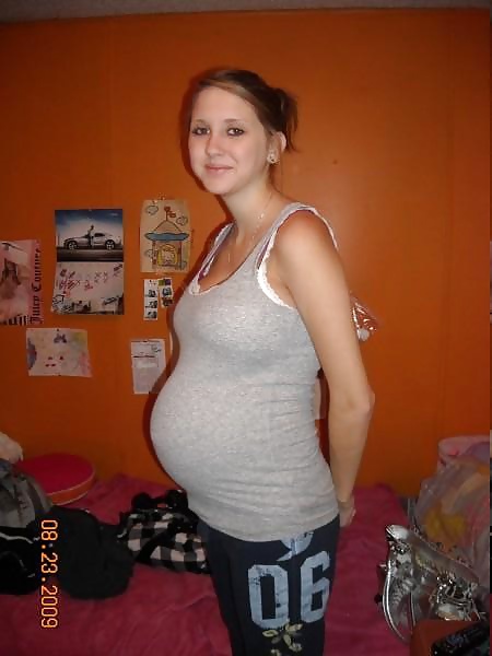 Sex Slaggy pregnant teens used as a cum dumpster! part 2 image