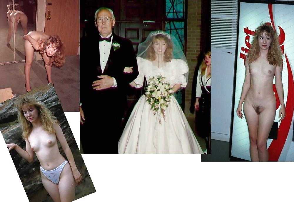 Sex Real Amateur Brides - Dressed & Undressed 7 image