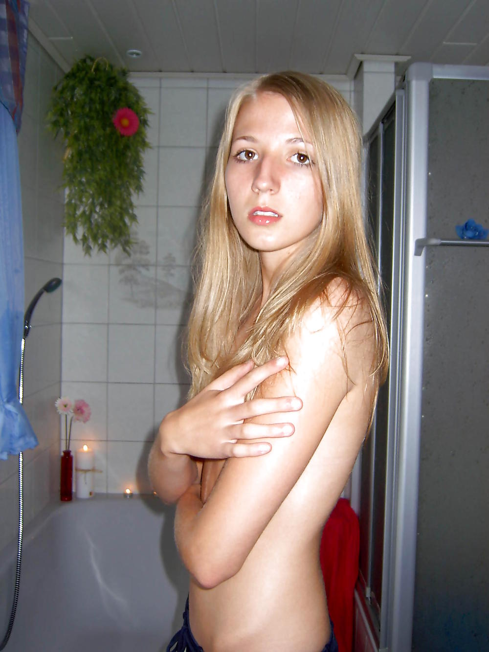 Sex REAL AMATEUR - Cute blonde German image