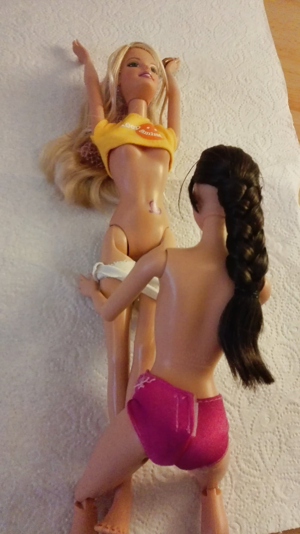Lovely Afternoon Threesome With My Barbie Dolls 80 Pics