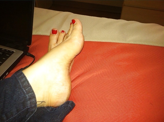 Sex Wife's feet!! image