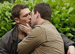 Gay kiss arab