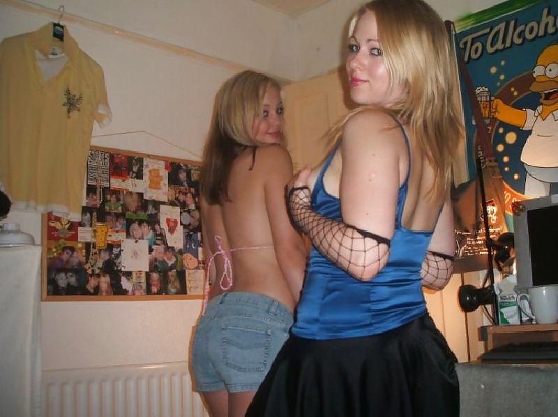 Sex Bisexual slag from Bradford and her chav whore friend image