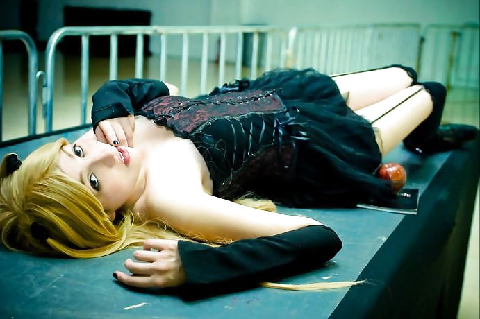 Sex Misa Amane Cosplay Wank Bank image