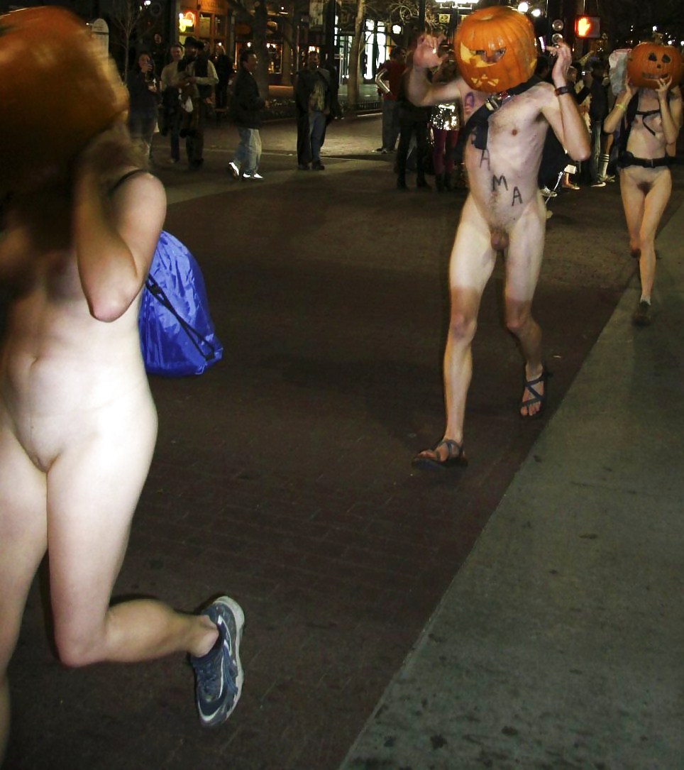 Nude Pumpkin Run.