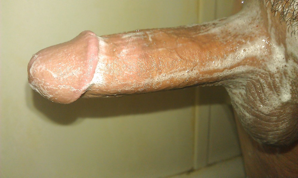 Sex new pics of my cock soapy and wet image