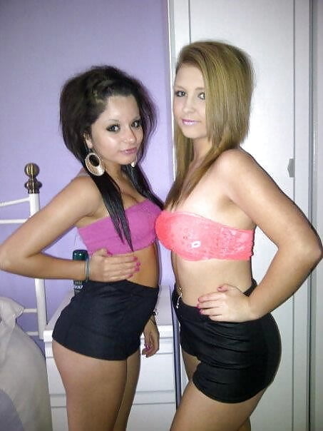 Girlfriend pegging thong schoolgirl