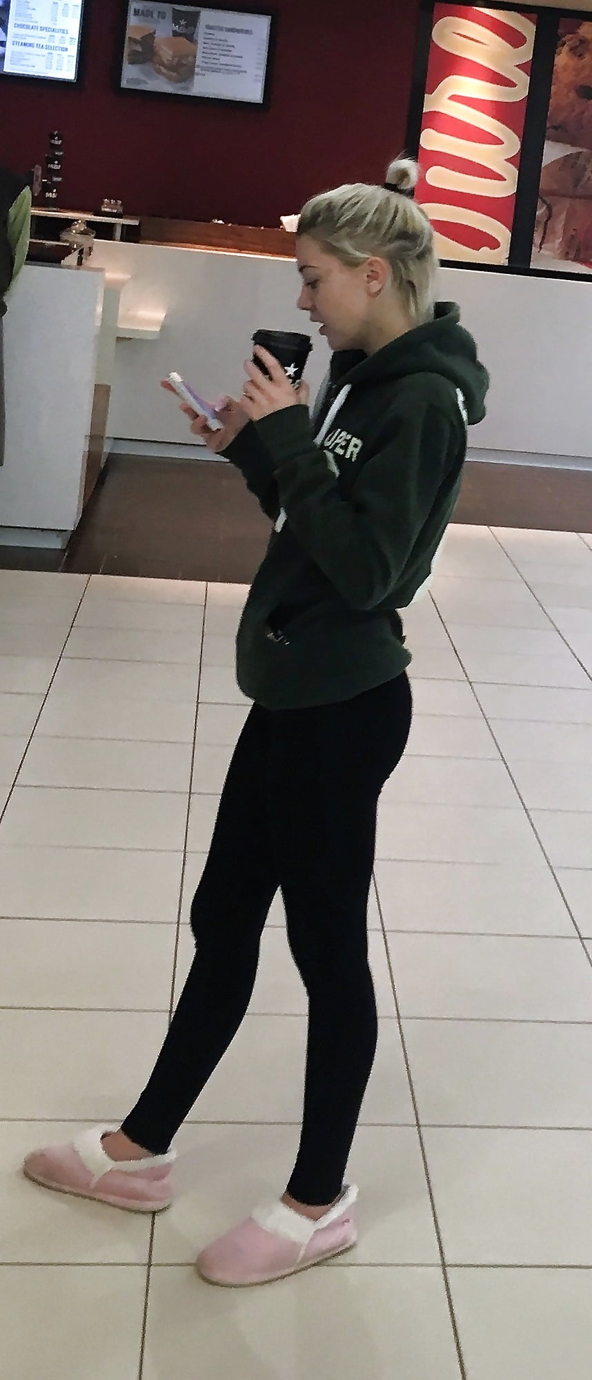 Sex Sexy tight little mall slut image