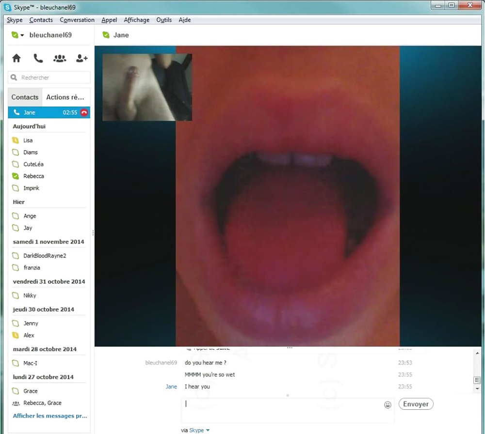 Sex Jane UK teen slut bisex girl Skype video webcam sex cam image