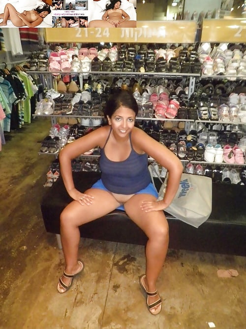 Sex Flashing in public stores image