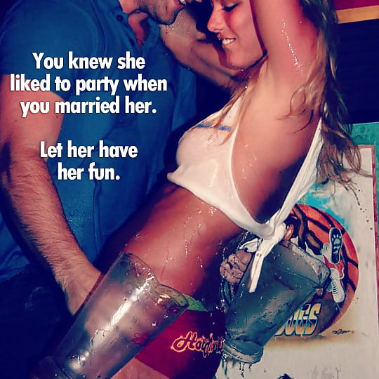 Sex Sissy & interracial Cuckold Captions 08 image