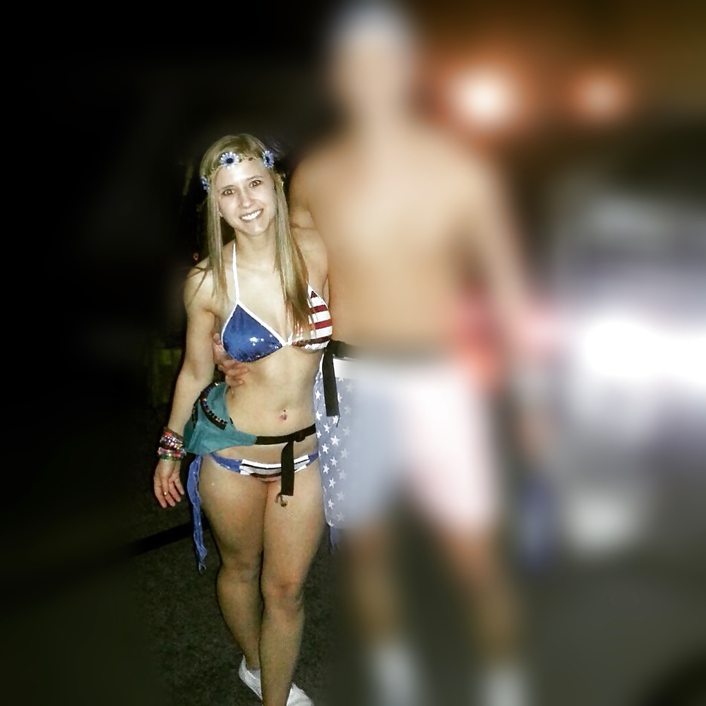 Sex Blonde College Party Girl image